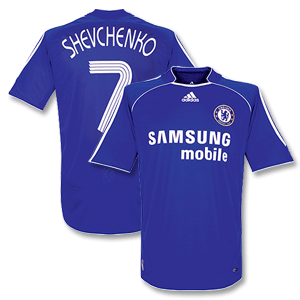 Adidas 06-08 Chelsea Home Shirt   Shevchenko 7 (C/L Style)