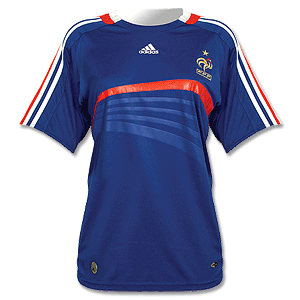 Adidas 07-08 France Home Shirt - Womens