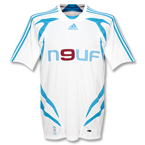 Adidas 07-08 Marseille Home Shirt - Boys