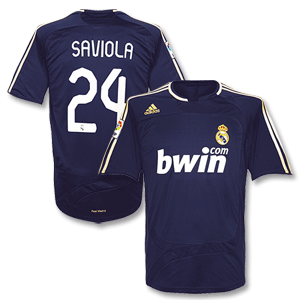 Adidas 07-08 Real Madrid Away shirt   Saviola No. 24