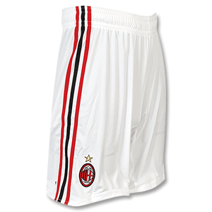 08-09 AC Milan Home/Away Short - White/Black