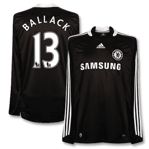 08-09 Chelsea Away L/S Shirt   Ballack 13