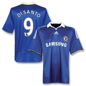 Adidas 08-09 Chelsea Home Shirt   Di Santo 9