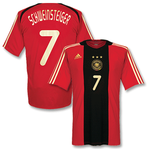 Adidas 08-09 Germany Away Shirt   Schweinsteiger No.7