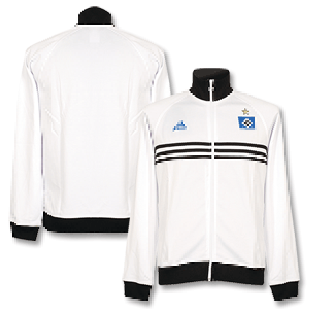 08-09 Hamburg SV Track Top White/Black