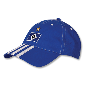 08-09 Hamburger SV 3 Stripe Cap royal