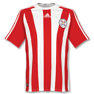 Adidas 08-09 Paraguay Home Shirt