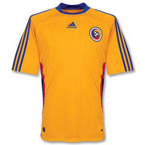 08-09 Romania Home shirt