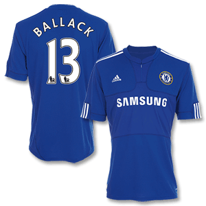 Adidas 09-10 Chelsea Home Shirt   Ballack 13