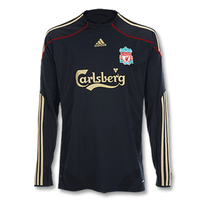 Adidas 09-10 Liverpool Away L/S Shirt Launch Date 11.06.09