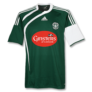 Adidas 09-10 Plymouth Argyle Home Shirt