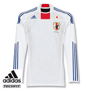 Adidas 10-11 Japan Away L/S TECHFIT Shirt