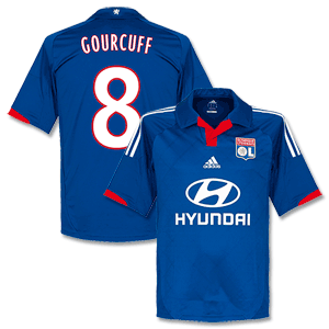 Adidas 12-13 Olympique Lyon Away Shirt   Gourcuff 8