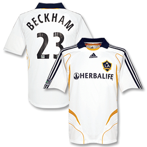 Adidas 2007 LA Galaxy Home shirt   Beckham No.23