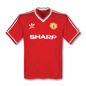 Adidas 86-88 Man Utd Home Shirt - Grade 8