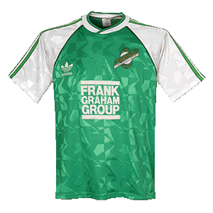 Adidas 89-91 Hibernian Home Shirt - Grade 8