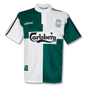 Adidas 95-96 Liverpool Away Shirt - Grade 8