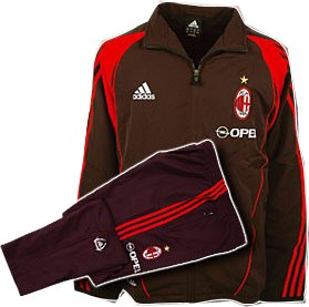 Adidas AC Milan Presentation Suit - black 05/06