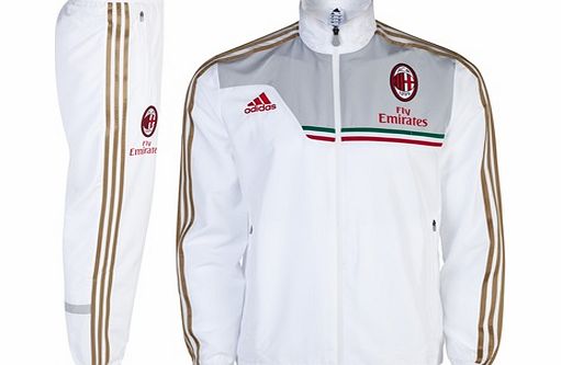 AC Milan Training Presentation Suit White G73015