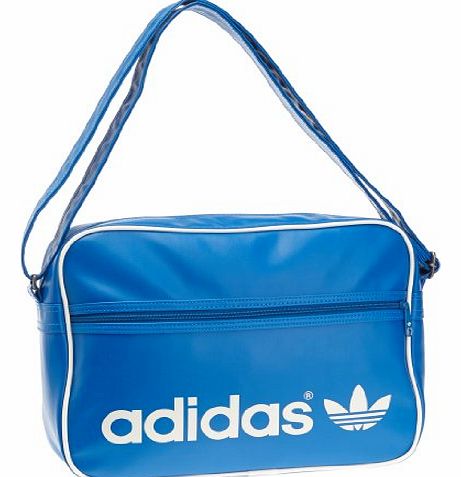 adidas Adicolor Airliner Shoulder Bag - Bluebird/Running White, 28 x 12 x 38 cm