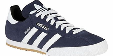 adidas  Samba Super Suede Navy White Mens Trainers Size 10 UK