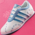 ADIDAS adigirl flower running shoe