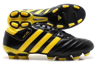 adiPure III FG WC Football Boots Black/Sun/Silver