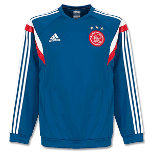 Ajax Navy Blue Sweat Top 2014 2015