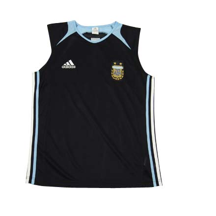 Adidas Argentina Sleeveless Training Jersey - navy 04/05