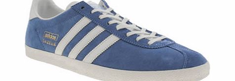 Adidas Blue Gazelle Og Trainers