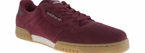 Adidas Burgundy Powerphase Trainers