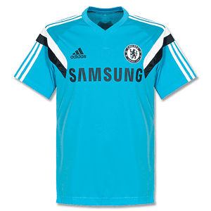 Adidas Chelsea Adizero Players Sky Blue Training Shirt