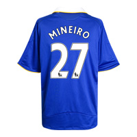 Adidas Chelsea Home Shirt 2008/09 with Mineiro 27
