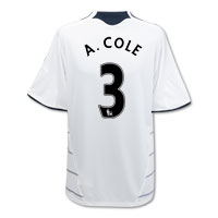 Adidas Chelsea Third Shirt 2009/10 - White/Dark Navy