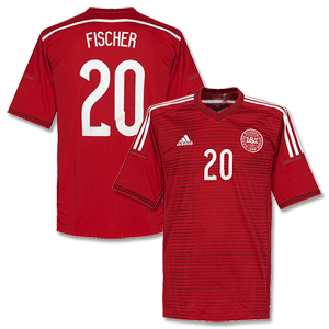 Adidas Denmark Home Fischer Shirt 2014 2015