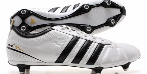 Adidas Football Boots Adidas AdiNova IV SG Football Boot Zero White/Black/Gold