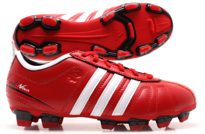 Adidas Football Boots Adidas AdiNova IV TRX FG Kids Football Boots Scarlet