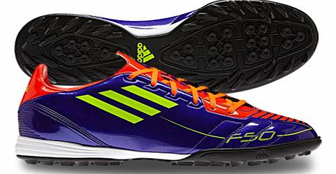 Adidas F10 TRX TF Kids Football Trainers Anodized