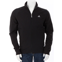 Full Zip Track Top Black