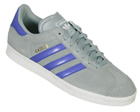 Adidas Gazelle 2 Grey/Purple Suede Trainers