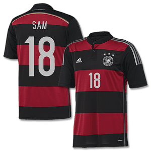 Adidas Germany Away Sam Shirt 2014 2015