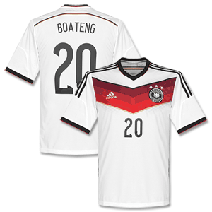 Adidas Germany Home Kids Boateng Shirt 2014 2015