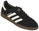 Adidas Handball Spezial Black/White Suede Trainers