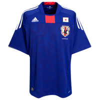 Japan Home Shirt 2009/10 with Tamada 11 printing.