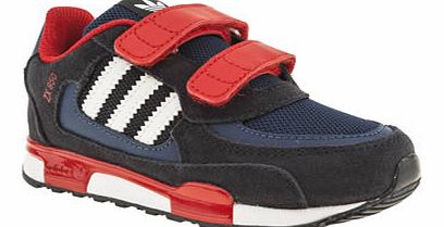 kids adidas navy & red zx 850 cf boys toddler