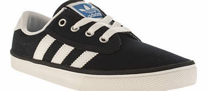 kids adidas navy & white kiel boys junior