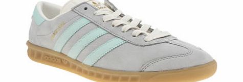 Adidas Light Grey Hamburg Trainers