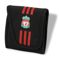 Adidas Liverpool Wallet - Black/Light Scarlet/White.