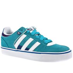 Adidas Male Culver Vulc Suede Upper in Pale Blue