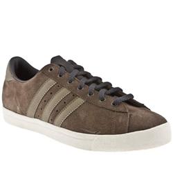 Adidas Male Greenstar Ii Suede Upper in Dark Brown